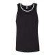 3633 Next Level Apparel Black/ Heather Grey