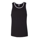 3633 Next Level Apparel Black/ Heather Grey
