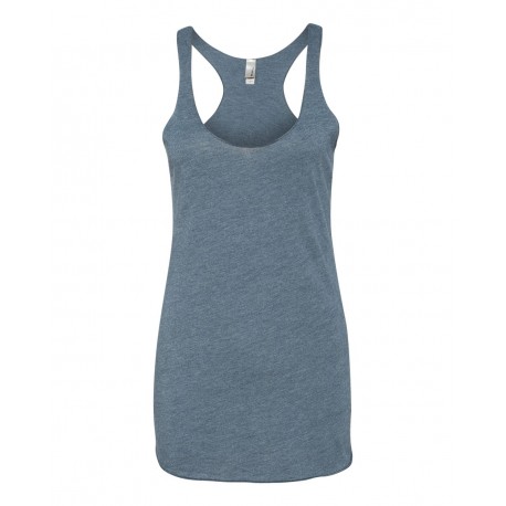6733 Next Level Apparel 6733 Women's Triblend Racerback Tank INDIGO