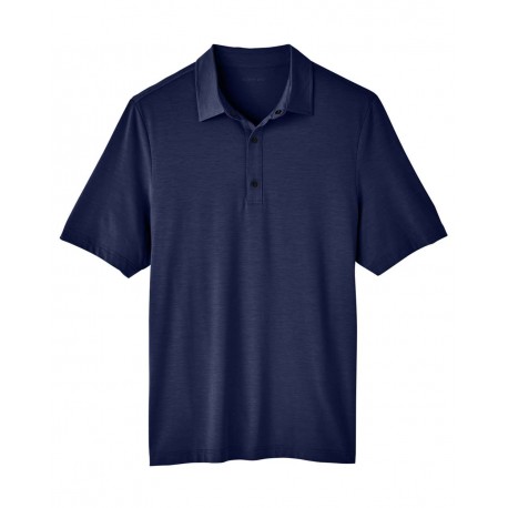 NE100 North End NE100 JAQ Snap-Up Stretch Performance Polo CLASSIC NAVY