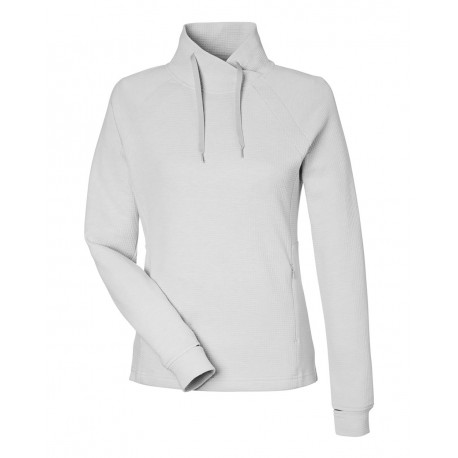 NE200W North End NE200W Women's Rhythm Waffle Pullover PLATINUM