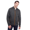 NE712 North End Black Heather/ Orange Soda