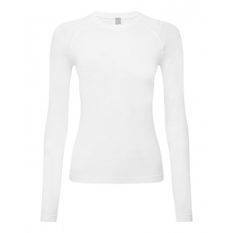 NN370 Onna NN370 Women's Unstoppable Long Sleeve Fresh Underscrub Base Layer WHITE