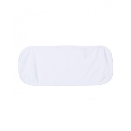 1014 Rabbit Skins 1014 Terry Burp Cloth WHITE