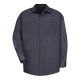 SP14 Red Kap Blue/ Charcoal Microcheck