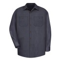 SP14 Red Kap Blue/ Charcoal Microcheck