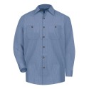 SP14 Red Kap Denim Blue Microcheck