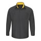 SY32 Red Kap Charcoal/ Yellow