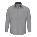 SY32 Red Kap Light Grey/ Charcoal