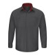 SY32 Red Kap Charcoal/ Fireball Red