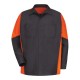 SY10 Red Kap Charcoal/ Orange