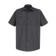 SP20 Red Kap Charcoal/ Blue/ White Stripe