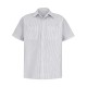 SP20 Red Kap CW-White/ Charcoal Stripe