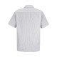 SP20 Red Kap CW-White/ Charcoal Stripe