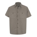 SP20 Red Kap KB-Khaki/ Black Microcheck