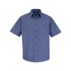 SP84 Red Kap Grey/ Blue Plaid