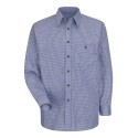 SP74 Red Kap White/ Blue Plaid - 323