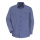 SP74 Red Kap Grey/ Blue Plaid - 367