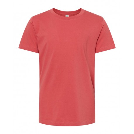 402 SoftShirts 402 Youth Organic T-Shirt BRICK
