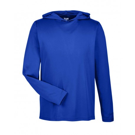 TT41 Team 365 TT41 Zone Performance Hooded T-Shirt SPORT ROYAL