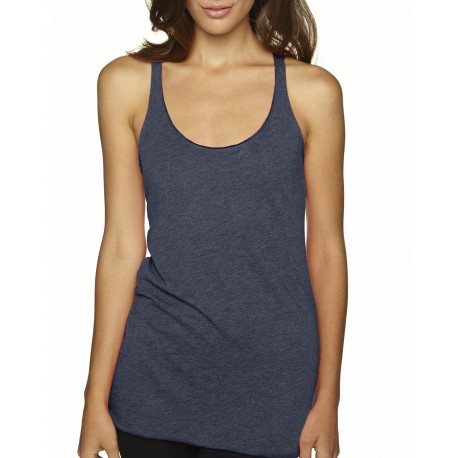 6733 Next Level 6733 Ladies' Triblend Racerback Tank INDIGO