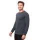T3001 Threadfast Apparel HEATHER BLACK