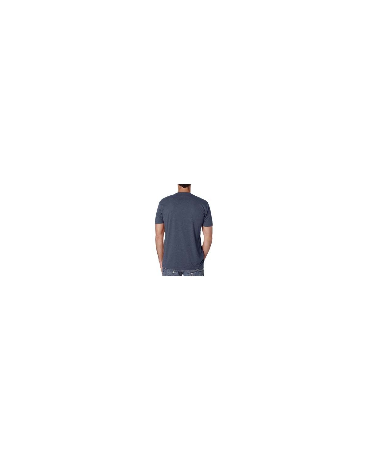 Pliuegy Next Level N6210 - Maglietta Uomo CVC Grigio Pietra | 100% Cotone Taglio Dritto