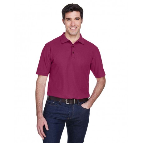 8540 UltraClub 8540 Whisper Pique Polo WINE