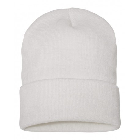 1501KC YP Classics 1501KC Cuffed Beanie WHITE