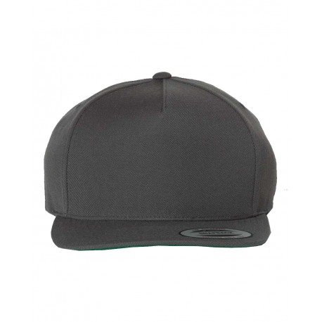 5089M YP Classics 5089M Premium Five-Panel Snapback Cap DARK GREY