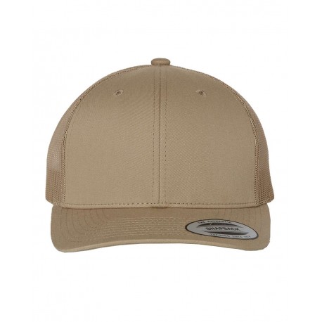 6606 YP Classics 6606 Retro Trucker Cap KHAKI
