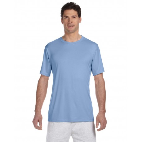 4820 Hanes 4820 Adult Cool Dri With Freshiq T-Shirt LIGHT BLUE