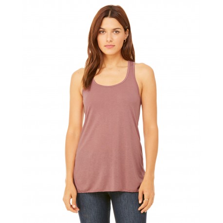 B8800 Bella + Canvas B8800 Ladies' Flowy Racerback Tank MAUVE