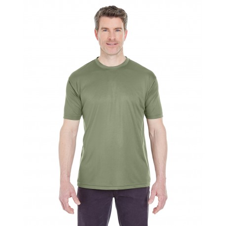 8420 UltraClub 8420 Men's Cool & Dry Sport Performance Interlock T-Shirt MILITARY GREEN