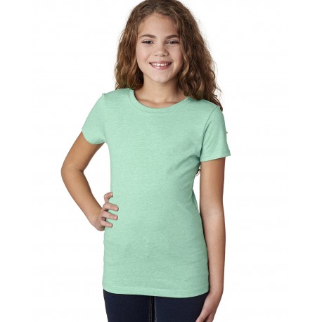 3712 Next Level 3712 Youth Princess Cvc T-Shirt MINT