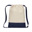 8876 Liberty Bags NATURAL/NAVY