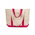 8871 Liberty Bags NATURAL/RED