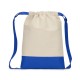 8876 Liberty Bags NATURAL/ROYAL
