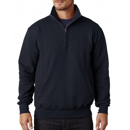 S400 Champion S400 Adult Double Dry Eco Quarter-Zip Pullover NAVY