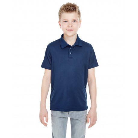 8210Y UltraClub 8210Y Youth Cool & Dry Mesh Pique Polo NAVY