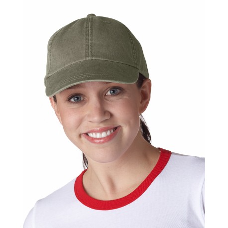AD969 Adams AD969 Optimum Pigment Dyed-Cap OLIVE