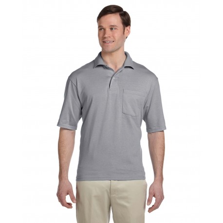 436P Jerzees 436P Adult Spotshield Pocket Jersey Polo OXFORD