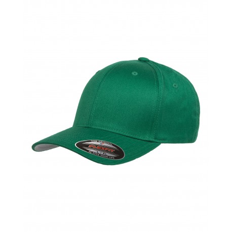 6277 Flexfit 6277 Adult Wooly 6-Panel Cap PEPPER GREEN