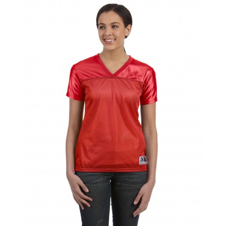 250 Augusta Sportswear 250 Ladies' Junior Fit Replica Football T-Shirt RED