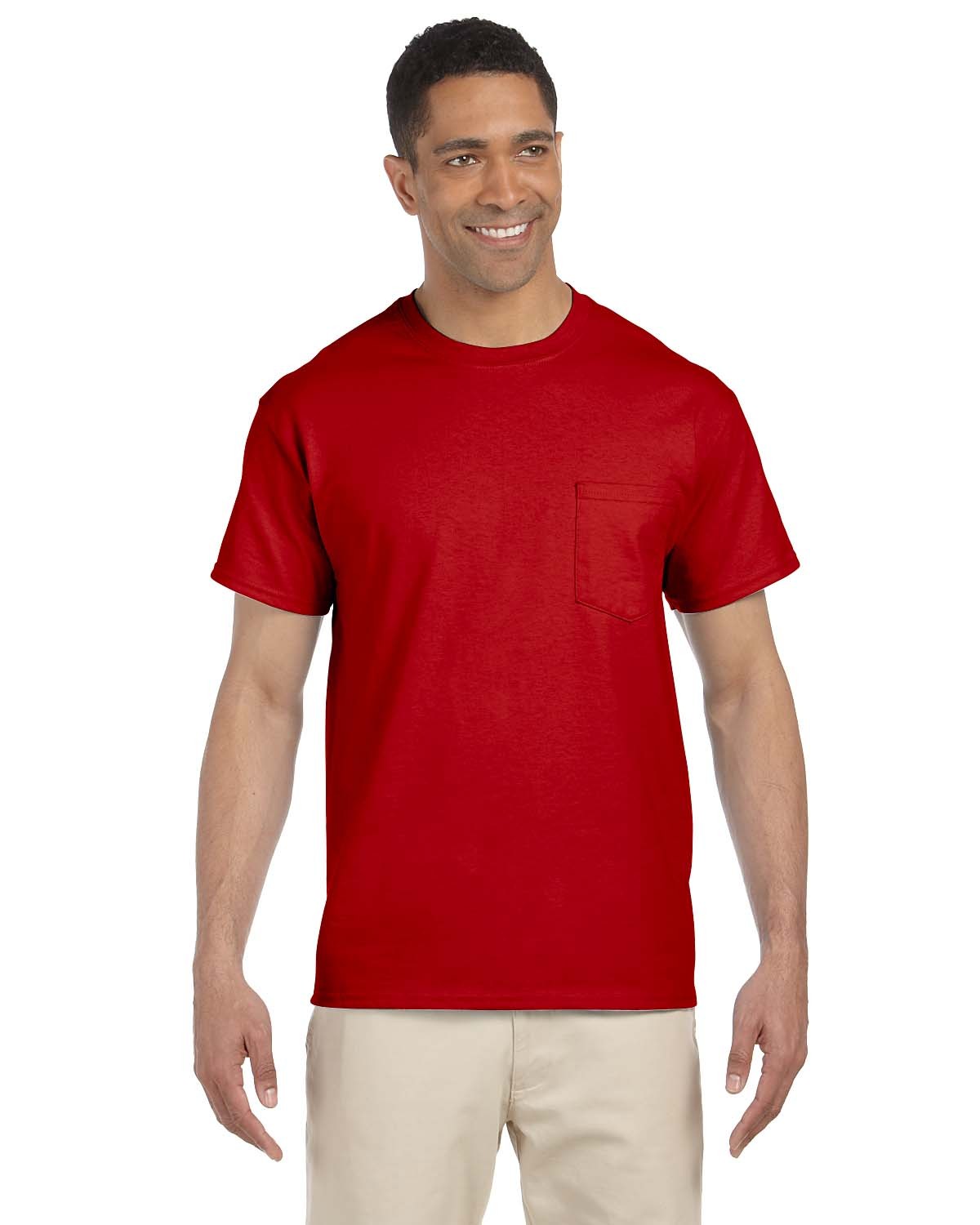 Gildan G230 Adult Ultra Cotton Pocket T-Shirt