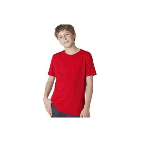3310 Next Level 3310 Youth Boys Cotton Crew RED