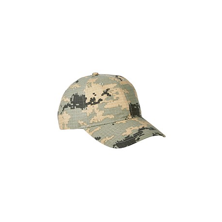 BX018 Big Accessories BX018 Unstructured Camo Cap RPSTP DG GR CAMO