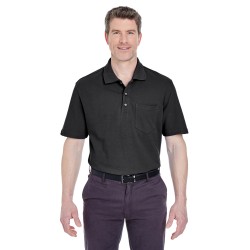 UltraClub 8534 Adult Classic Pique Polo With Pocket