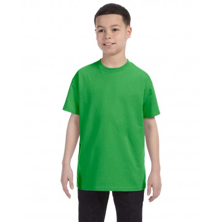54500 Hanes 54500 Youth Authentic-T T-Shirt SHAMROCK GREEN