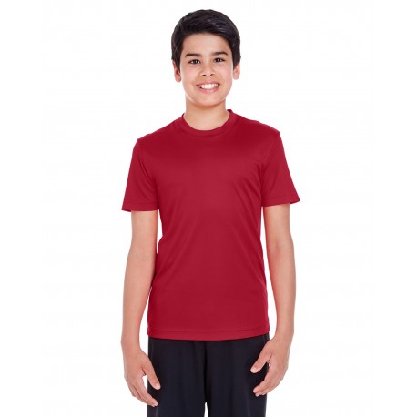 TT11Y Team 365 TT11Y Youth Zone Performance T-Shirt SPORT SCRLET RED